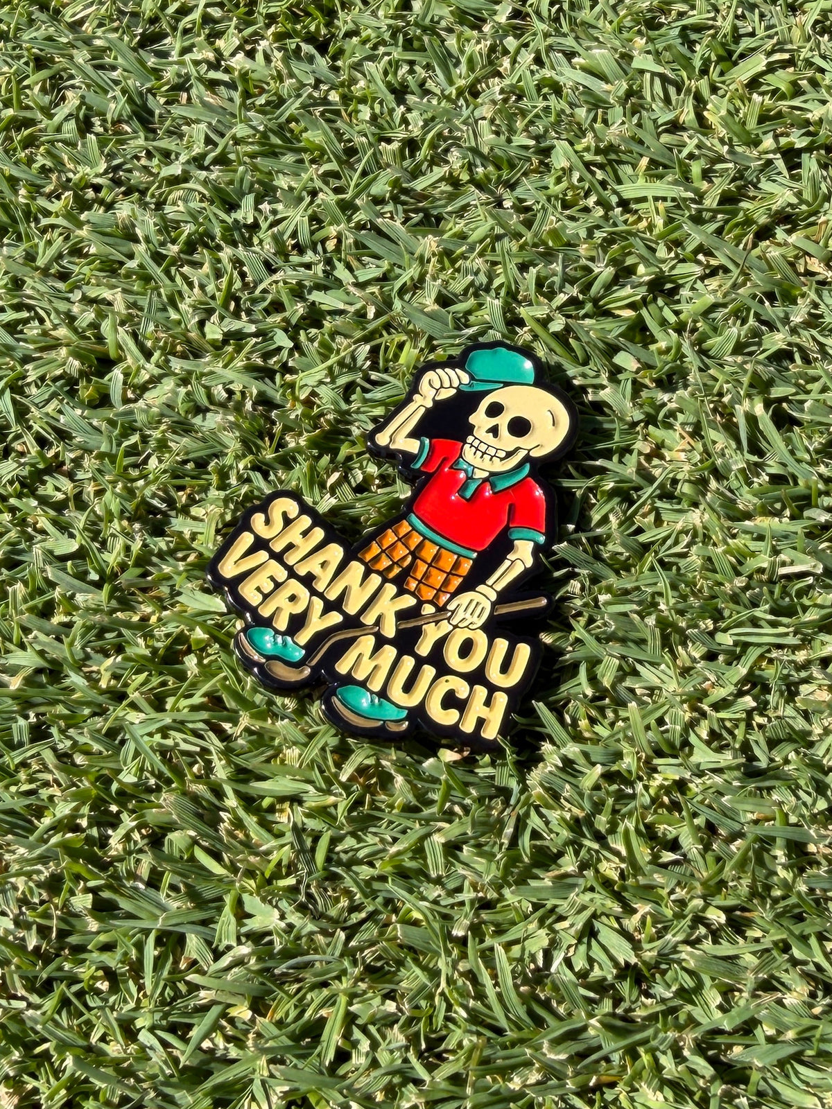 Shank You Very Much Ball Marker