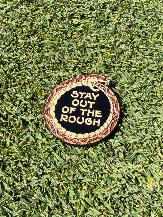 Stay Out of the Rough Ball Marker